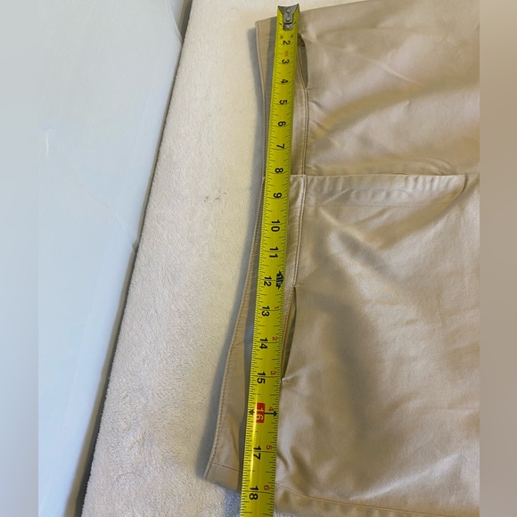 Apostrophe-stretch -3% spandex Women’s Tan Capris Sz 14 - Picture 6 of 8